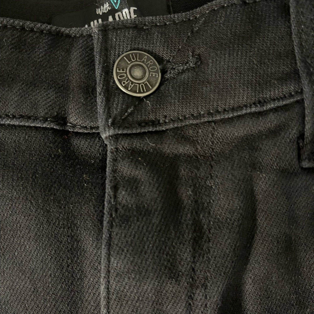 Lularoe 28 boyfriend jeans black